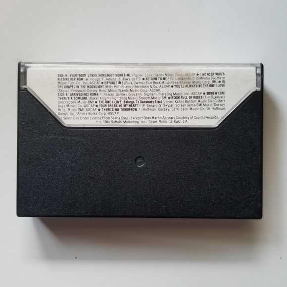 Dean Martin Famous Love Songs Vintage Cassette Tape 🎵3/$15 - Picture 3 of 6